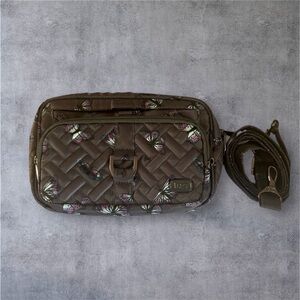 Convertible Lug Carousel Crossbody belt bag 9.25 X 6 X 3